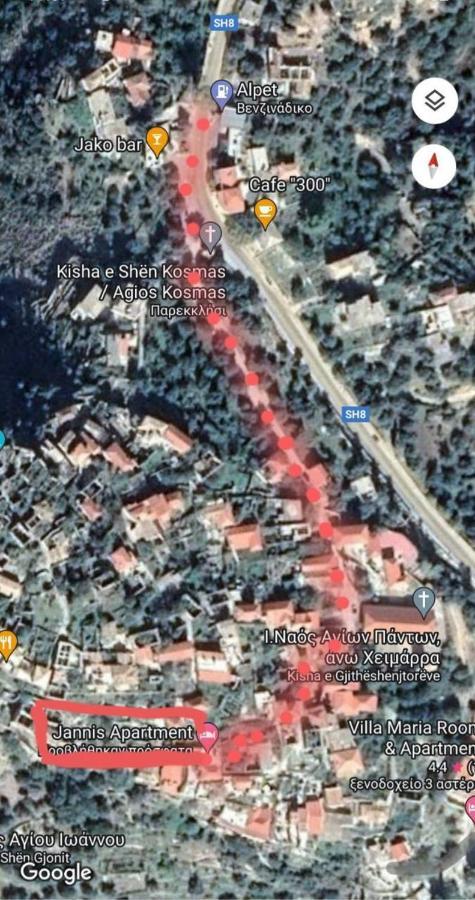 Janis Castle Apartment Himare Bagian luar foto